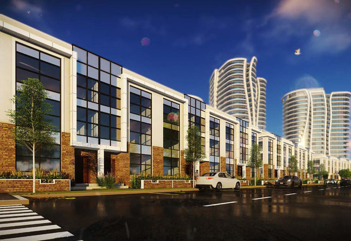 Street View of Grimsby Condos with Grimsby Townhomes in sight