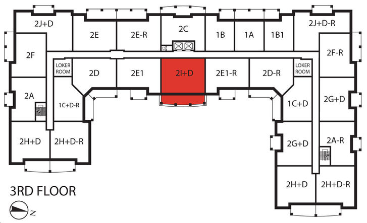 Hampton Place 2I Key Plan