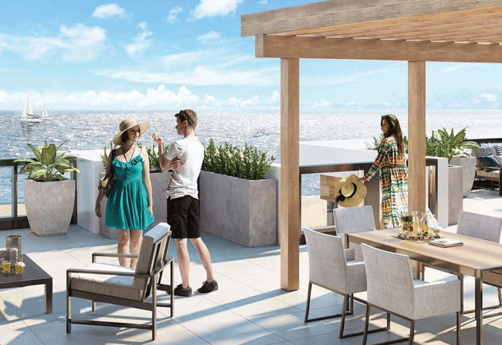 Harbour House Condos Rooftop Terrace