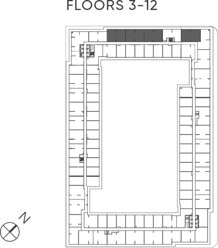 Harbourwalk Condos 2Q+D Key Plan