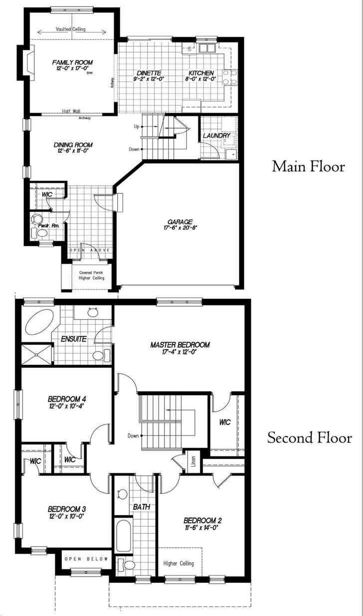 Harmony On Twenty Homes By Desozio Homes Wellington Floorplan Bed