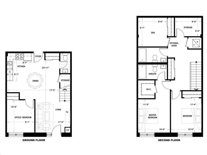 Haven on the Bluffs by VHL |TH9 Floorplan 3 bed & 3 bath