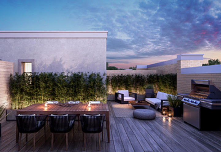 High Park Urban Towns Expansive Private Rooftop Terrace