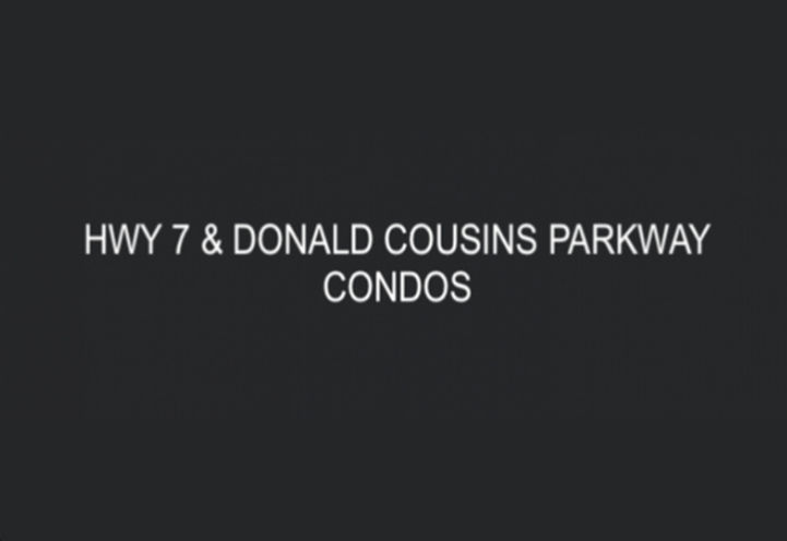 Hwy 7 & Donald Cousins Condos by Primont Homes
