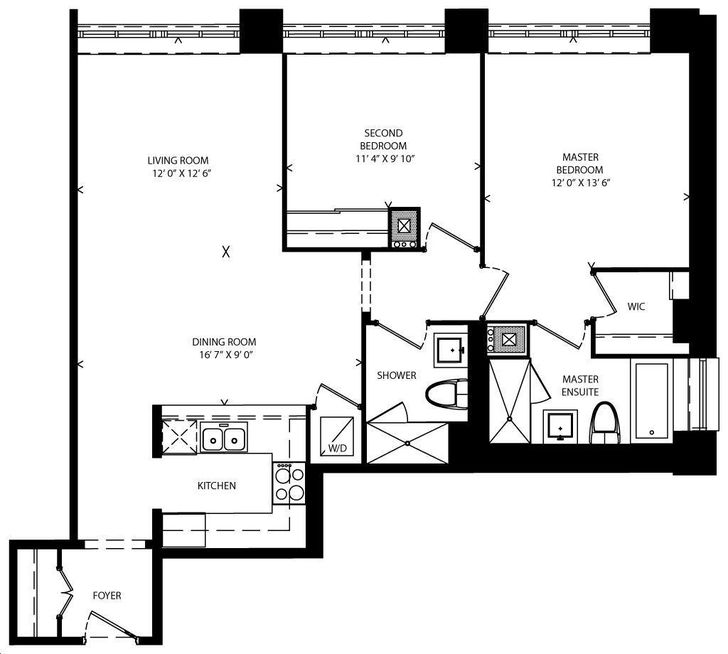 Imperial Plaza by Felcorp |2003 Rockefeller Floorplan 2 bed & 2 bath