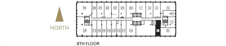 Imperial Plaza 809 CC LOFT SUITE Key Plan