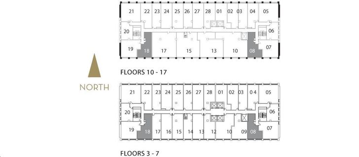 Imperial Plaza J Imperial Suite Key Plan