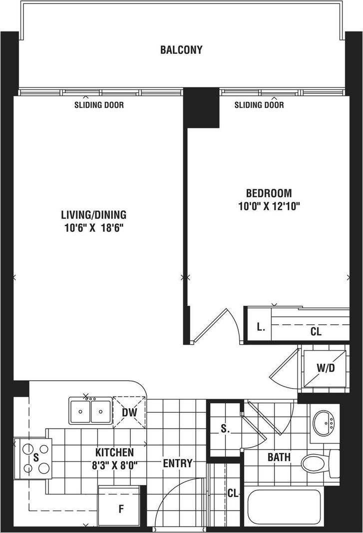 Infinity The Final Phase By Conservatory Seoul Floorplan 1 Bed