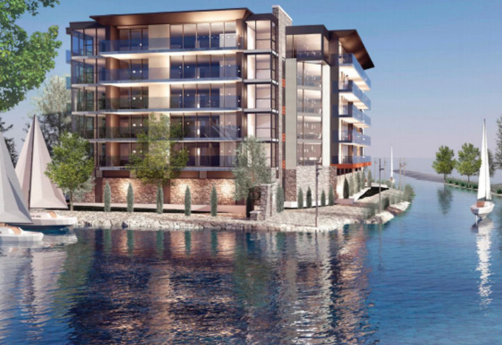 Inspiration Point Residences Inc. Waterfront View From the Marina