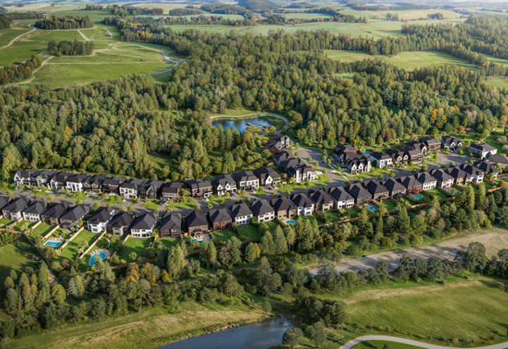 Iris Estates Aerial View of Community