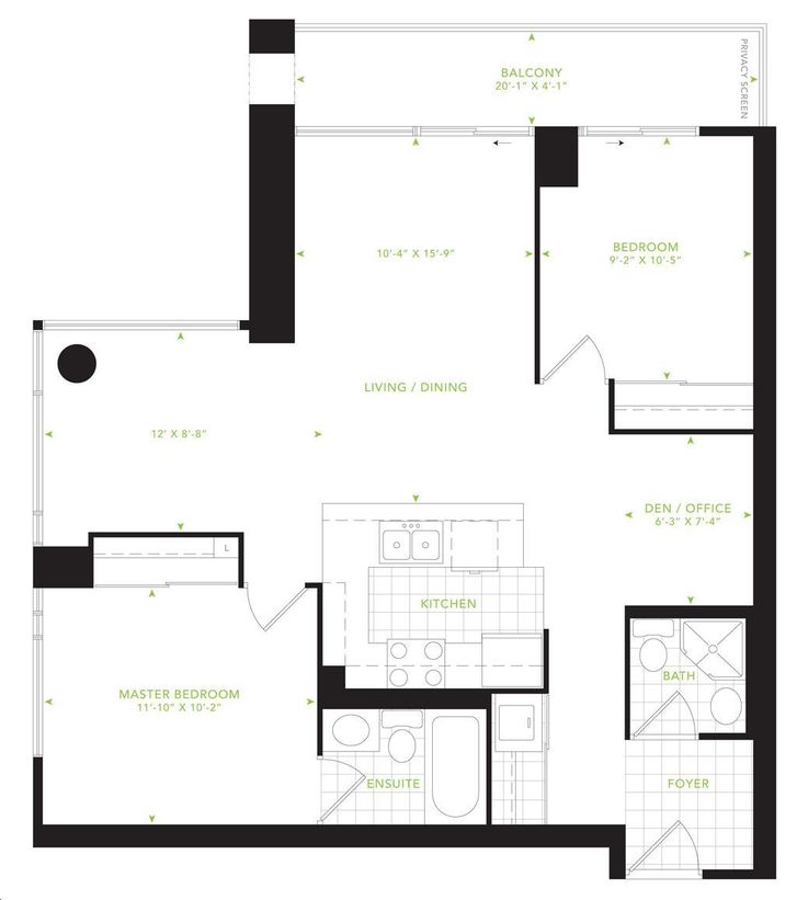 Ironstone Condos keystone