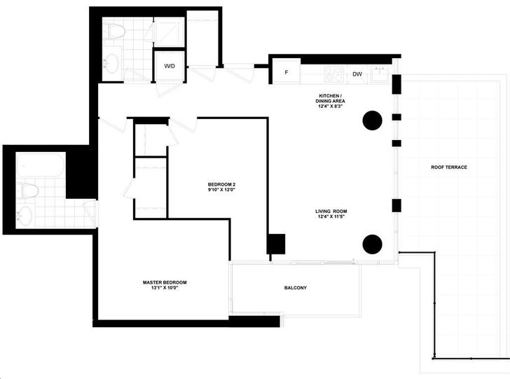 Ivory On Adelaide By Plaza Suite 2 Fx T Floorplan 2 Bed 2 Bath