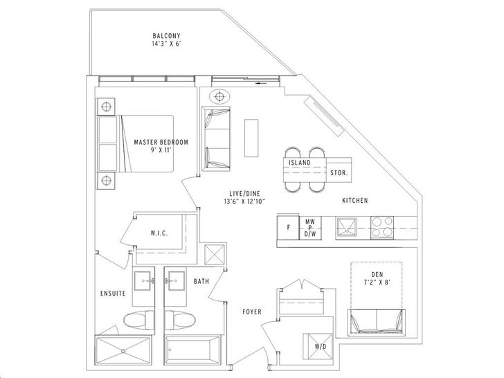 J. Davis House Condos 1BD11