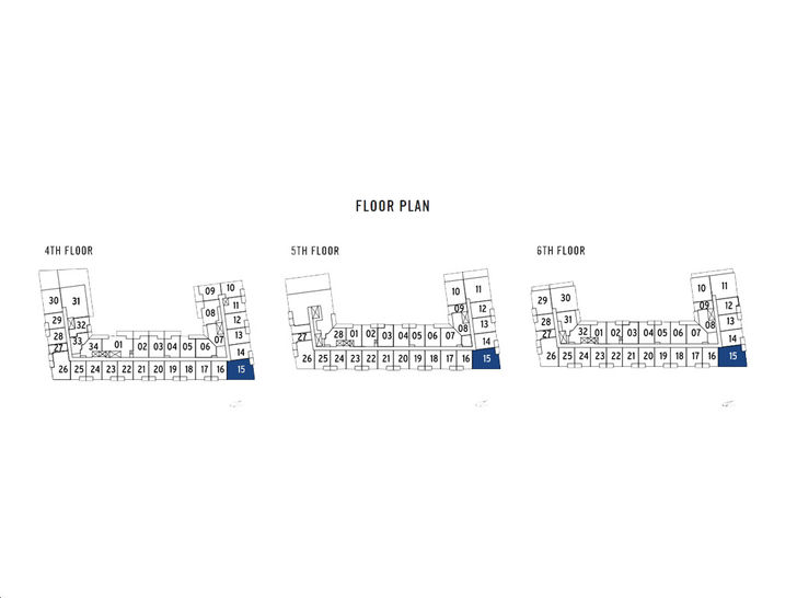 J. Davis House Condos 2B11 Key Plan