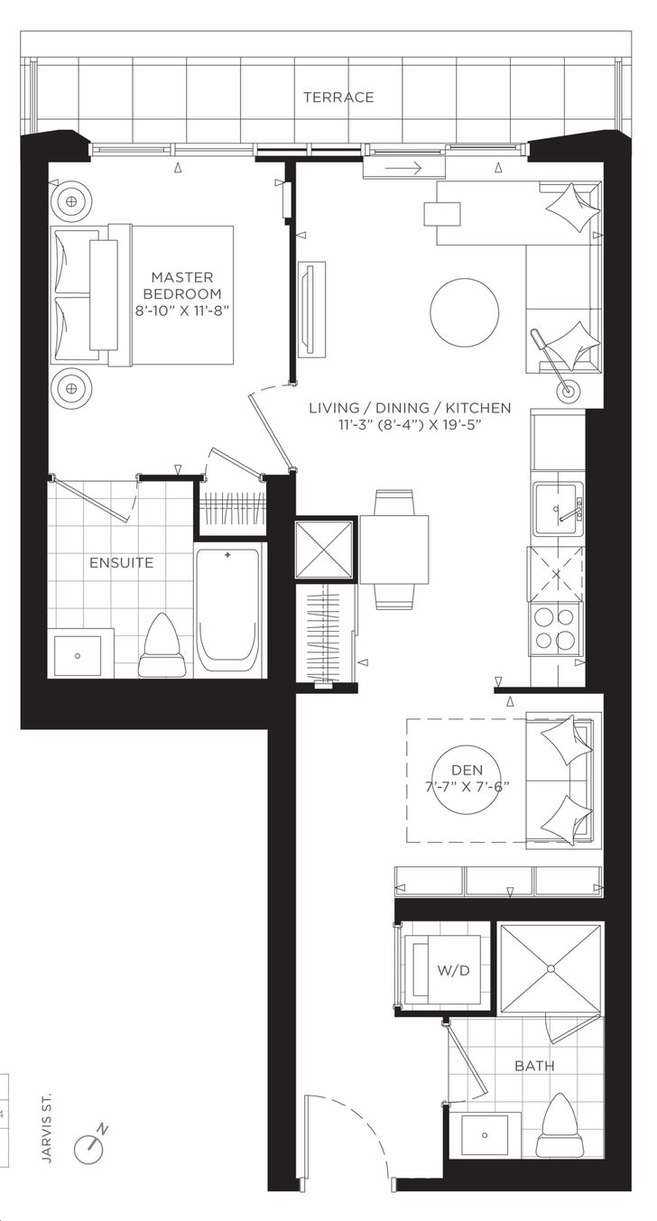 JAC Condos John *Terrace Unit*