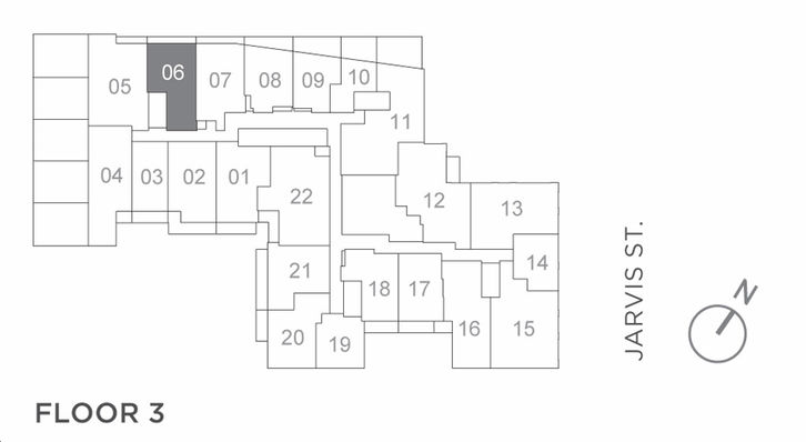 JAC Condos John *Terrace Unit* Key Plan