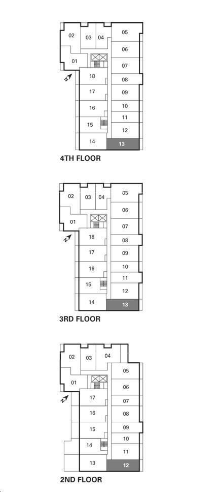 James House Condos A4 Key Plan