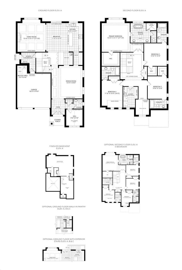 Joshua Creek Montage by Primont |Bayshire Floorplan 4 bed & 5 bath