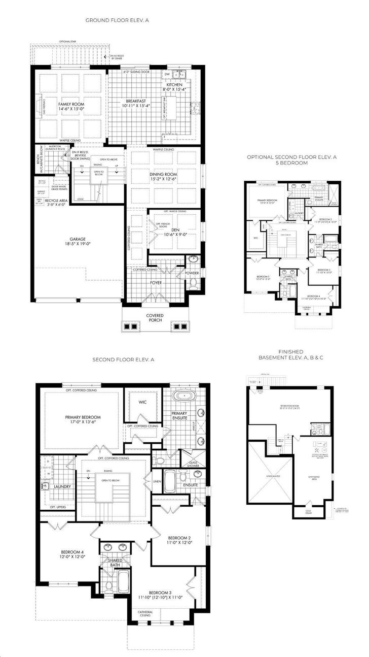 Joshua Creek Montage by Primont |Birch hill Floorplan 4 bed & 4.5 bath