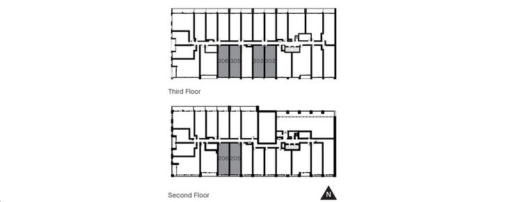 Junction House Condos 1B-D Key Plan