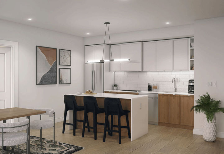 Kennedy Circle Condos Kitchen and Dining Interior