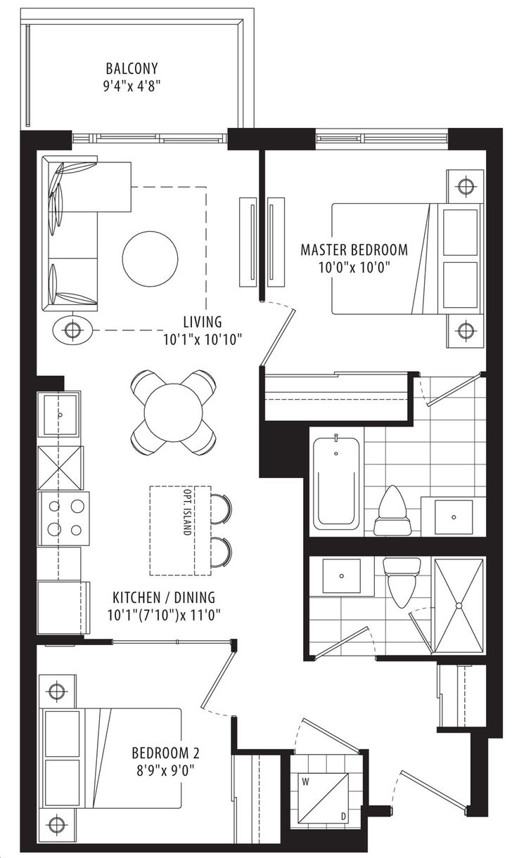 Keystone Condos 01A *Penthouse*