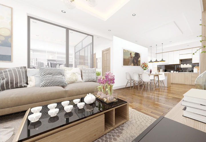 King Heights Residences Open Concept Suite Interiors