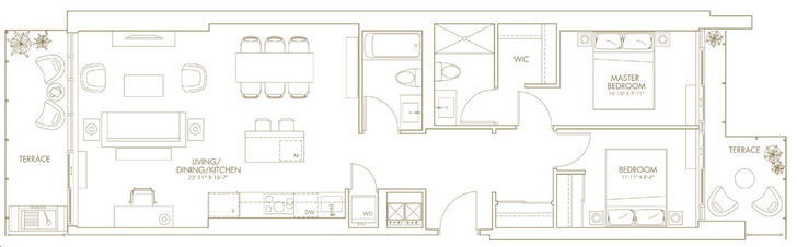 Kingly Condos Lower Pent House 1035