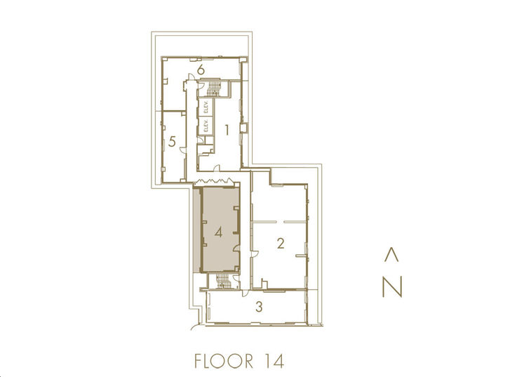 Kingly Condos Lower Pent House 961 Key Plan