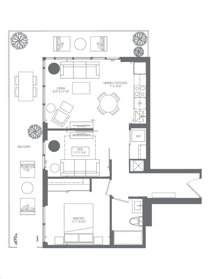 Kingsway By The River Condos Model P02