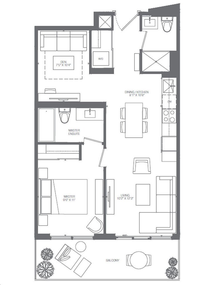 Kingsway By The River Condos Model P05