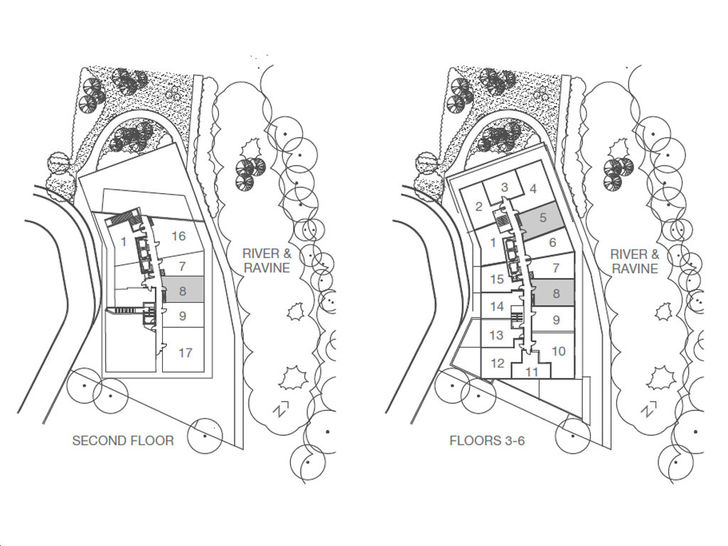 Kingsway By The River Condos Model P05 Key Plan