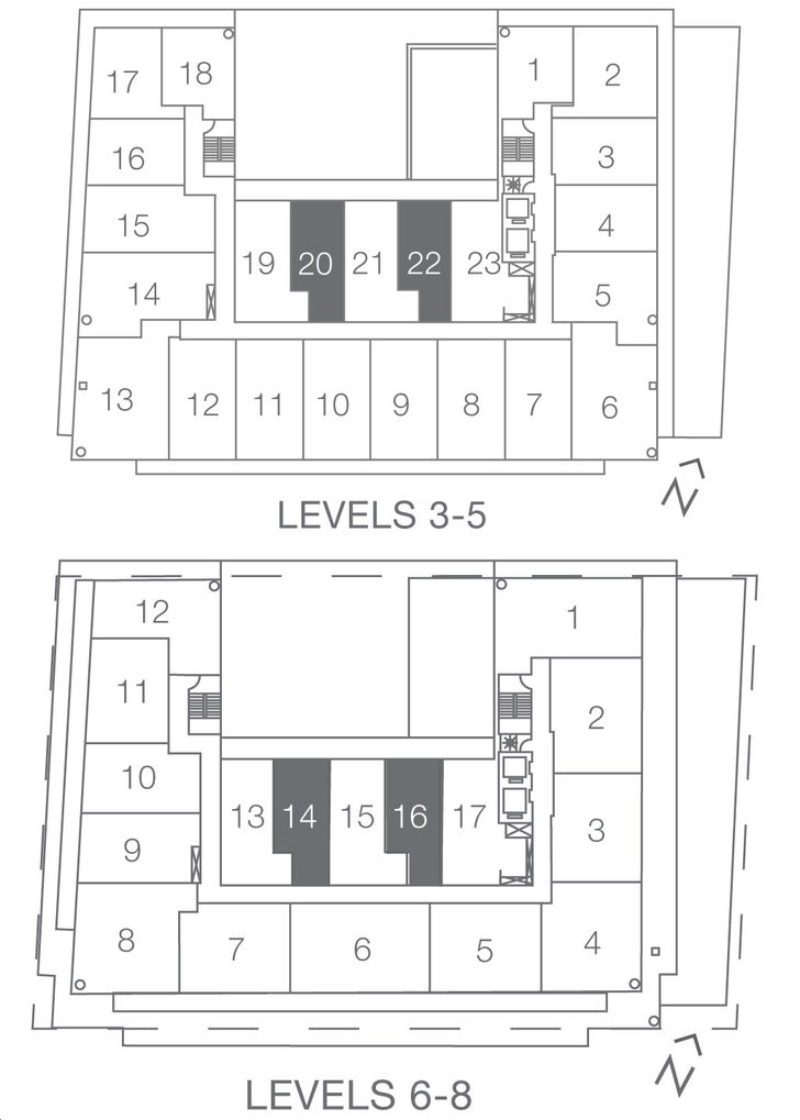 Kingsway by the River 2 Condos M18 Key Plan