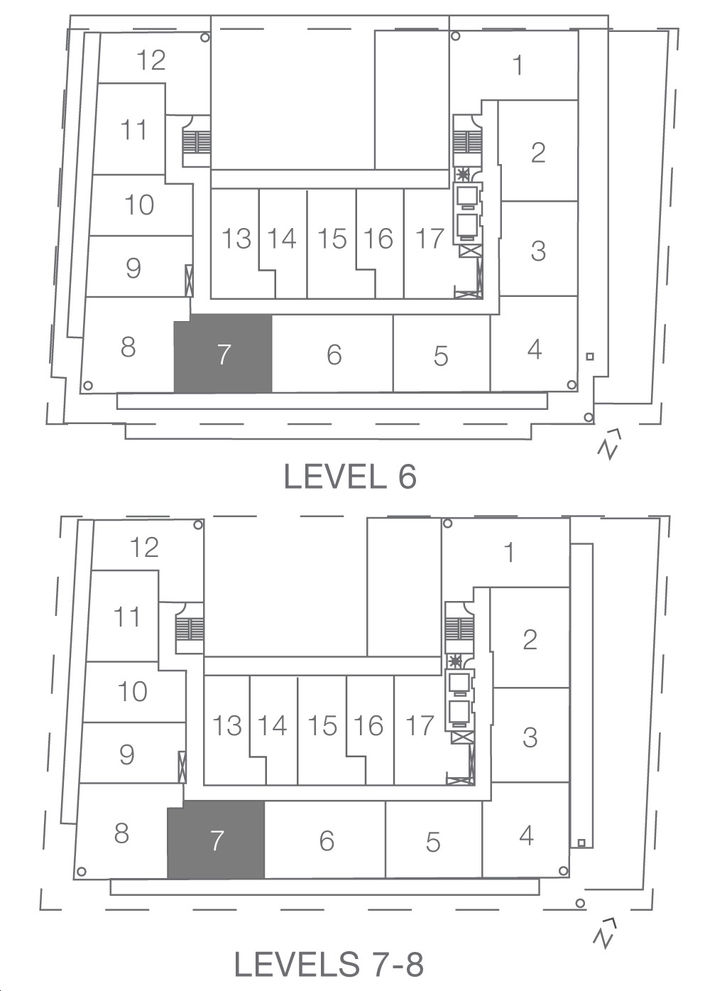 Kingsway by the River 2 Condos T07 Key Plan