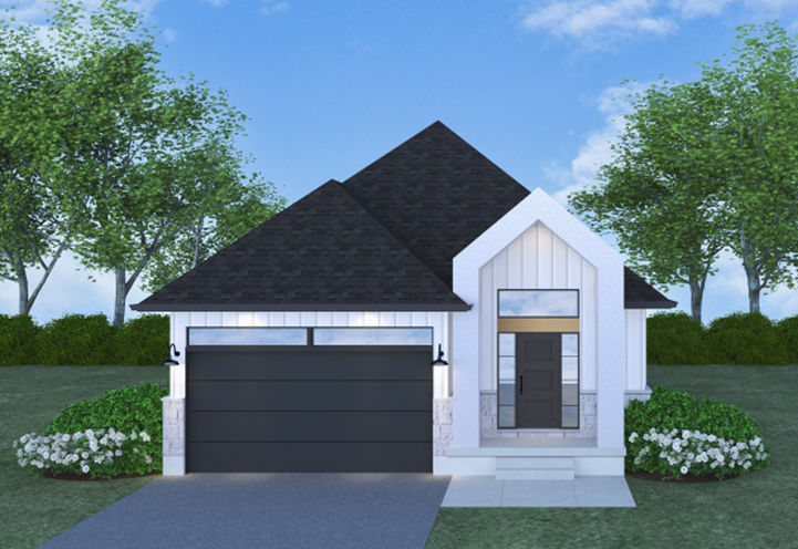 Knightsbridge Homes Exterior View of Bungalow Model
