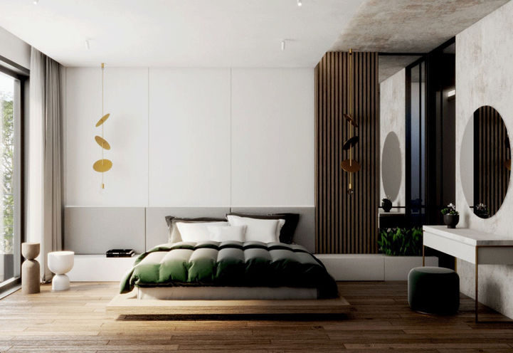 Lake Ville Homes- Master Bedroom Suite Interior