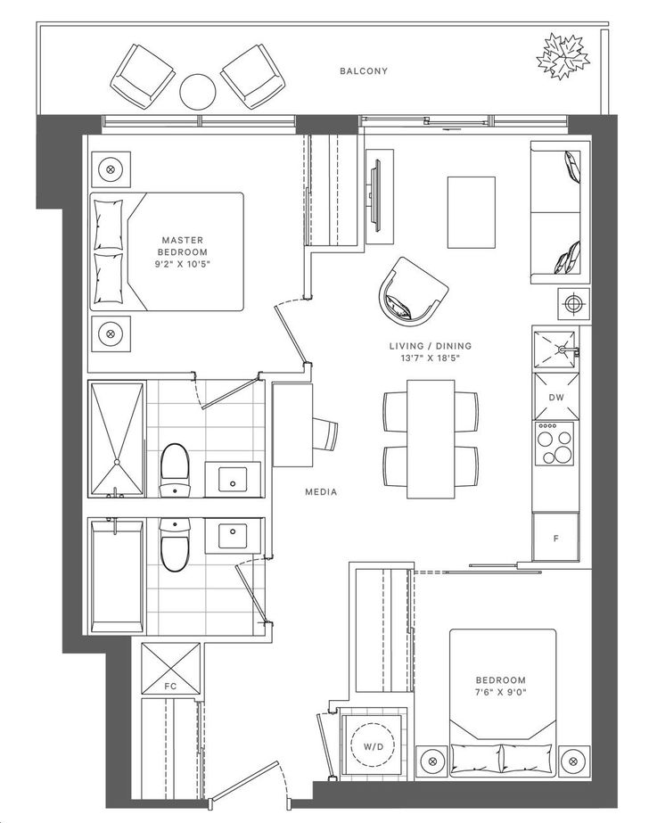 Line 5 Condos South Tower By Reserve 