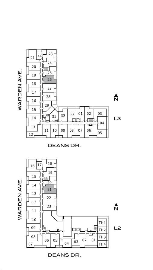 Linea Modern Condos 1+Q Key Plan