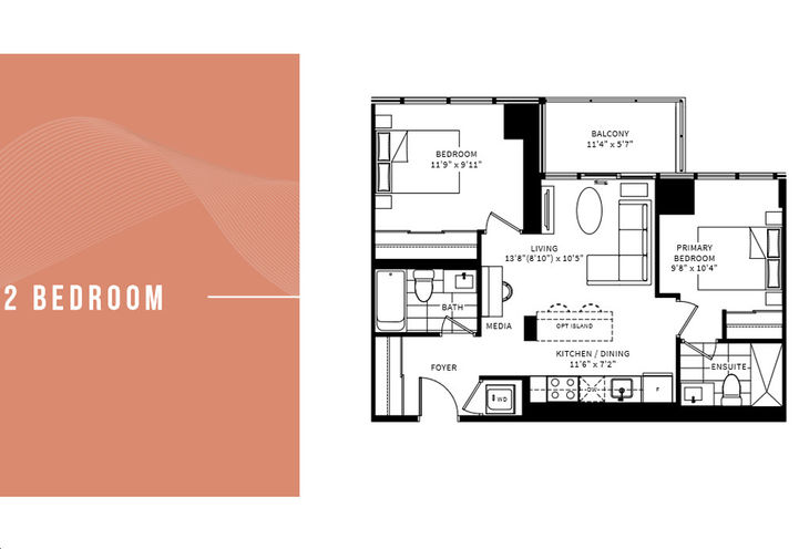Linea Modern Condos Townhome Draft Floorplan