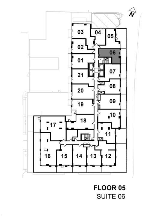 Linx Condos Unit 06-T Key Plan