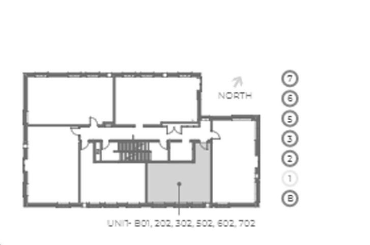 LivSmart Condos Suite B Key Plan