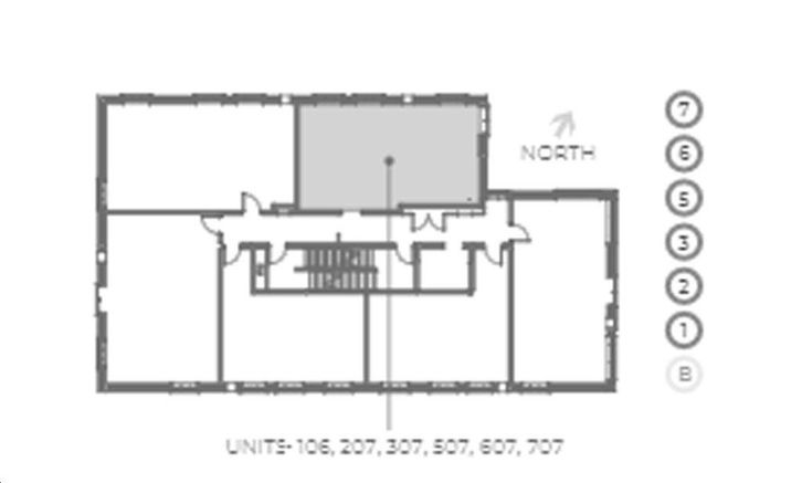 LivSmart Condos Suite D Key Plan