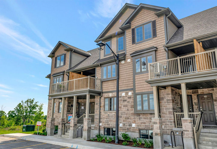 Live By The Lake Condos Exterior View of Units