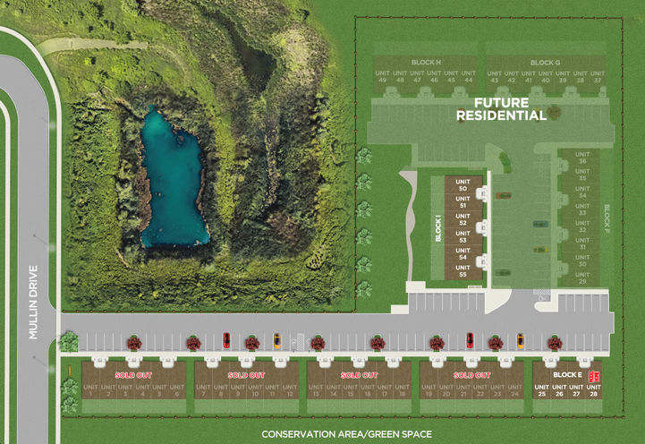 Live By The Lake Condos - Updated Site Plan