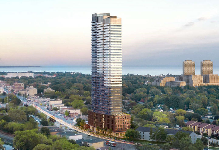 Long Branch Tower Bird's Eye View of Tower Exteriors