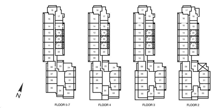 Lumina Condos ASSIGNMENT SUITE - Opal Key Plan