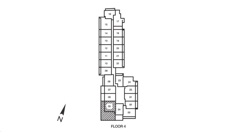 Lumina Condos Champagne (Terrace) Key Plan