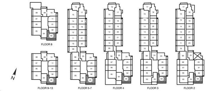 Lumina Condos Chiffon Key Plan