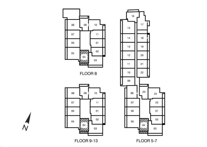 Lumina Condos Cornsilk Key Plan