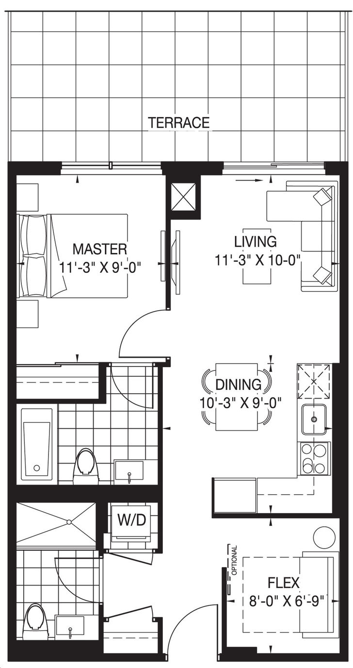 Lumina Condos Ivory (Terrace)